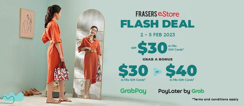 Frasers eStore’s Fantastic February Flash Deal - Get $70!